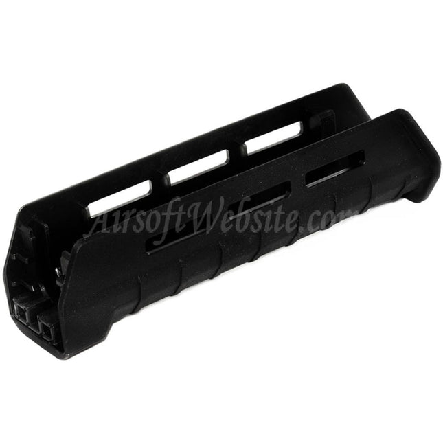Système de garde-main inférieur CYMA 198 mm en polymère style ZHUKOV AKM M-LOK pour fusils AEG CYMA CM077E AK Zhukov série Airsoft noir