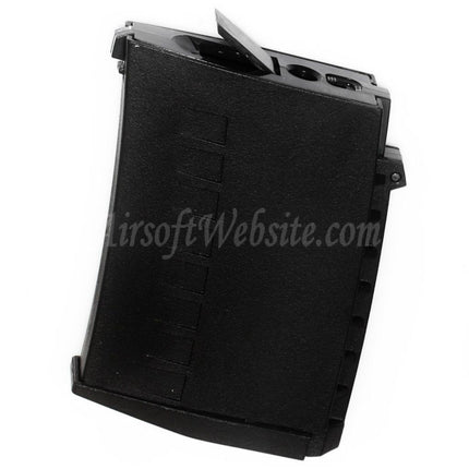CYMA 300rd Polymer Hi-Cap Magazine For Real Sword RS / S&T / CYMA / Tokyo Marui SVD Dragunov Series AEG Sniper Rifles Airsoft Black