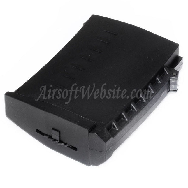 CYMA 300rd Polymer Hi-Cap Magazine For Real Sword RS / S&T / CYMA / Tokyo Marui SVD Dragunov Series AEG Sniper Rifles Airsoft Black