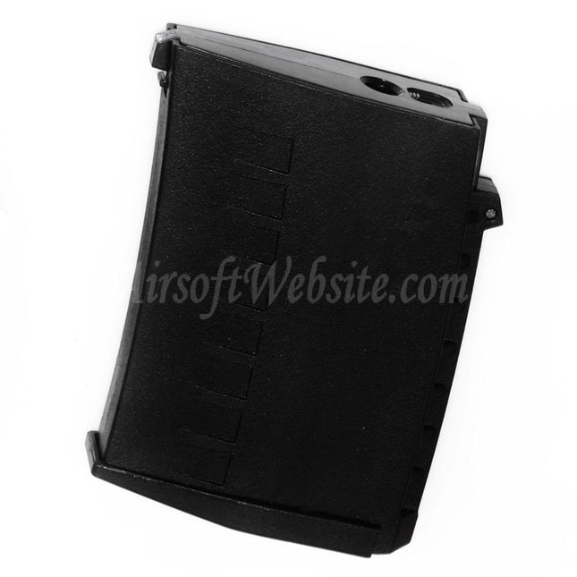 CYMA 100rd Polymer Mid-Cap Magazine For Real Sword RS / S&T / CYMA / Tokyo Marui SVD Dragunov Series AEG Sniper Rifles Airsoft Black