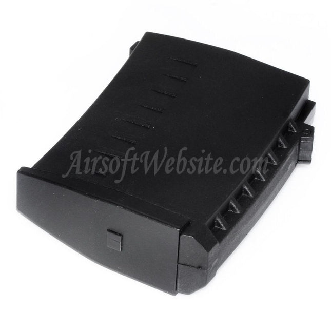 CYMA 100rd Polymer Mid-Cap Magazine For Real Sword RS / S&T / CYMA / Tokyo Marui SVD Dragunov Series AEG Sniper Rifles Airsoft Black