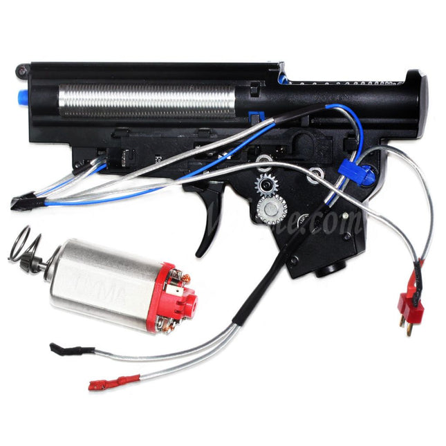 Boîte de vitesses CYMA Platinum Series Complete QD Version 3 V3 avec moteur haute vitesse à aimant néodyme pour fusils AEG CYMA Platinum Series AK Alfa Series Airsoft