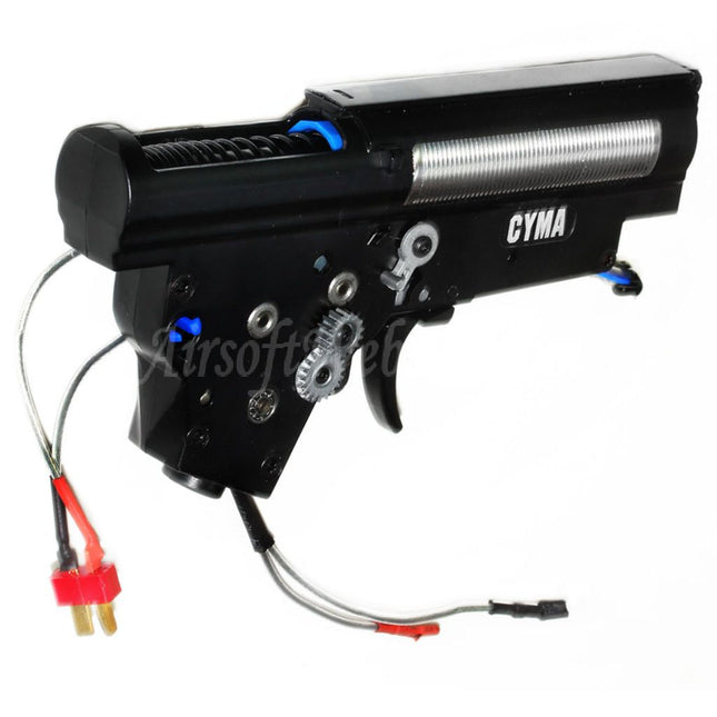 Boîte de vitesses CYMA Platinum Series Complete QD Version 3 V3 avec moteur haute vitesse à aimant néodyme pour fusils AEG CYMA Platinum Series AK Alfa Series Airsoft