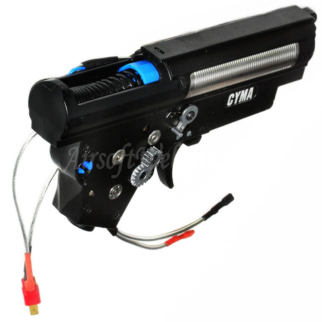 Boîte de vitesses CYMA Platinum Series Complete QD Version 3 V3 avec moteur haute vitesse pour fusils AEG CYMA Platinum Series AK Alfa Series Airsoft