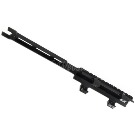 Rail supérieur allongé CYMA 295 mm pour fusils AEG CYMA Tokyo Marui série MP5, noir