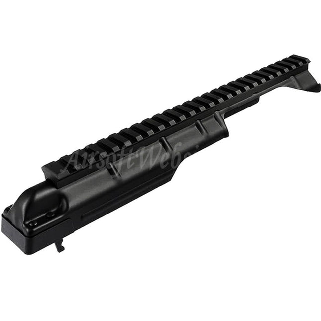 Couvercle de récepteur supérieur CYMA 297 mm pour fusils AEG CYMA Tokyo Marui série SVD, noir