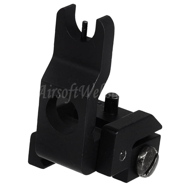 Viseur avant rabattable en métal CYMA pour fusils AEG SR25 20 mm avec rail Picatinny 1913 Airsoft