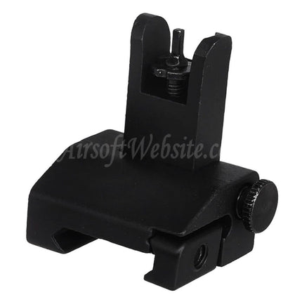 Viseur avant rabattable en métal CYMA pour fusils AEG M4 M16 avec rail Picatinny 20 mm 1913