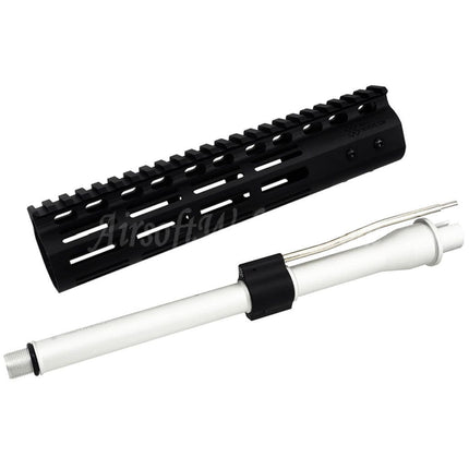 CYMA CGS Noveske N4 9,5 Zoll M-Lok Handschutz-Schienensystem mit Außenlauf für CYMA CGS AR M4 Tokyo Marui M4 MWS GBB Gewehre Airsoft