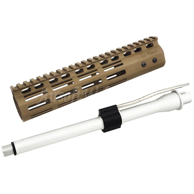 Système de rail de garde-main CYMA CGS Noveske N4 9,5" M-Lok avec canon extérieur pour fusils CYMA CGS AR M4 Tokyo Marui M4 MWS GBB Airsoft