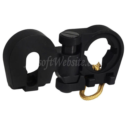 Adaptateur de crosse pliable en métal APS pour fusils APS PER EMG GBox M4 série GBB Airsoft noir