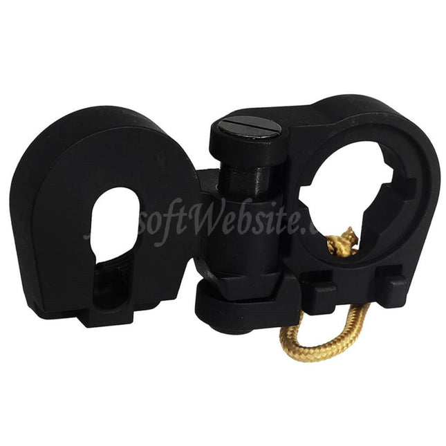Adaptateur de crosse pliable en métal APS pour fusils APS Tokyo Marui série M4 AEG Airsoft Noir