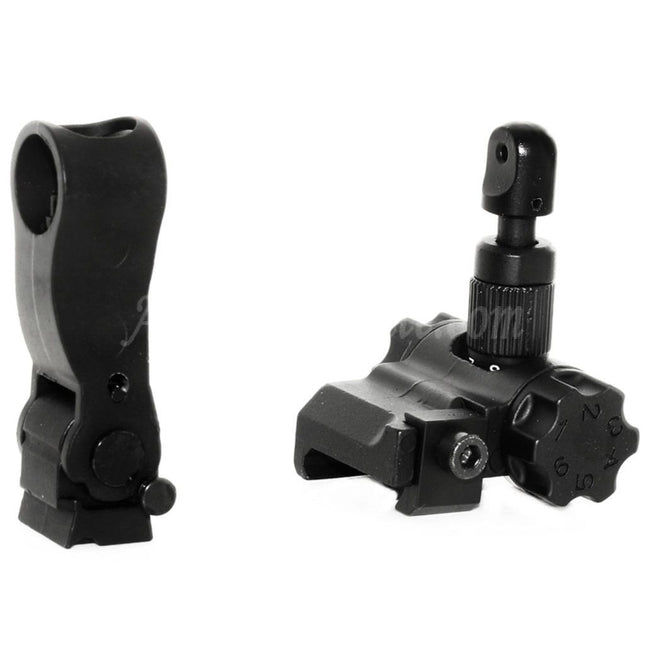 Mire avant et arrière en métal CYMA pour fusils AEG CYMA FN SCAR-L MK16 Airsoft
