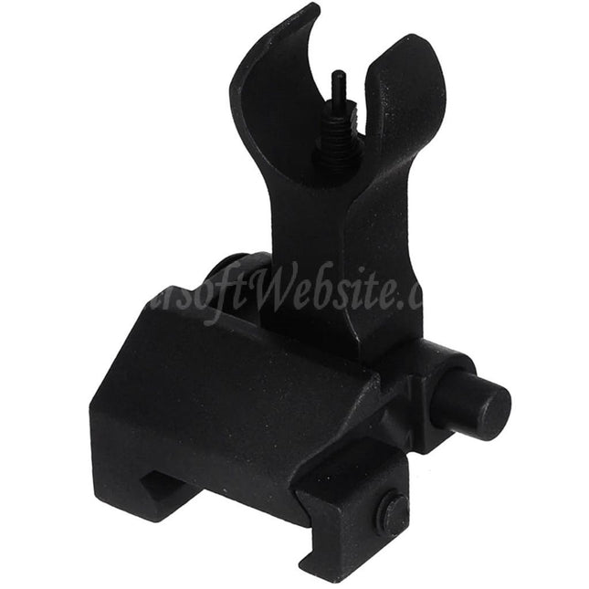 Viseur avant rabattable en métal CYMA pour fusils AEG M4 M16 avec rail Picatinny 20 mm 1913
