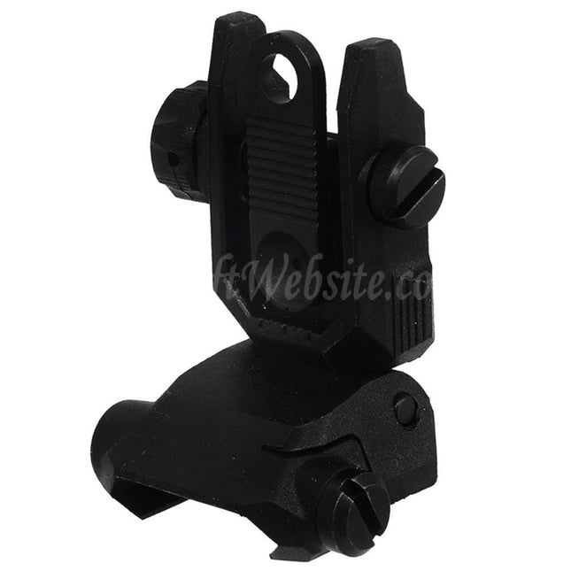Mire arrière rabattable CYMA en polymère amélioré KRISS Vector Style pour fusils AEG 20 mm 1913 Picatinny Rail Airsoft