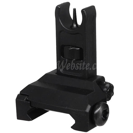 Viseur avant rabattable à pointes métalliques CYMA pour fusils AEG M4 M16 avec rail Picatinny 20 mm 1913