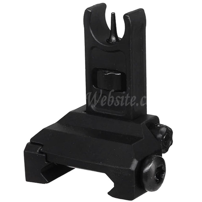 Viseur avant rabattable à pointes métalliques CYMA pour fusils AEG M4 M16 avec rail Picatinny 20 mm 1913