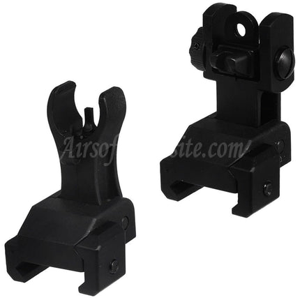 CYMA Flip Up Vorne Hinten Visier Für CYMA CM102 EMG SGR-12 Schrotflinte 20mm 1913 Picatinny Schiene AEG Gewehre Airsoft