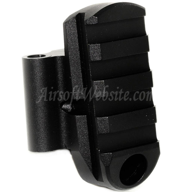 Base de crosse 5KU 20 mm Picatinny M1913 pour fusils de chasse Tokyo Marui SAIGA-12K série GBB Airsoft, noir