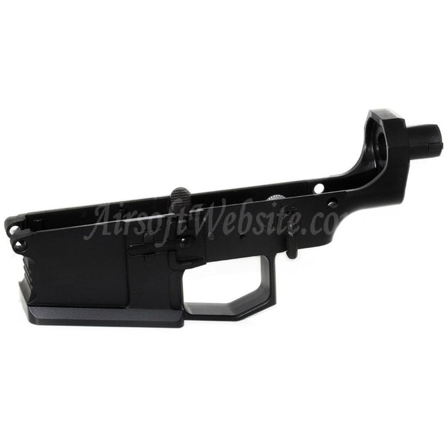 CYMA Lower Metal Body Receiver For CYMA Platinum CM098 SR25 QBS Series AEG Rifles Airsoft Black