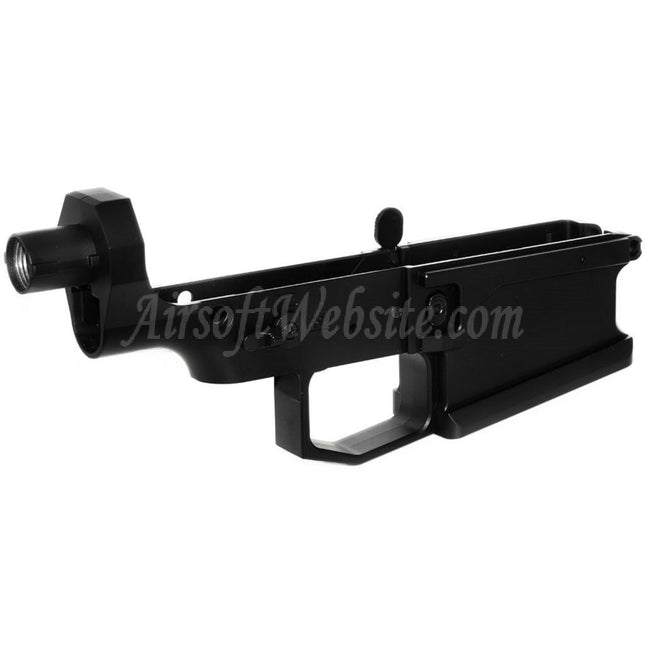 CYMA Lower Metal Body Receiver For CYMA Platinum CM098 SR25 QBS Series AEG Rifles Airsoft Black