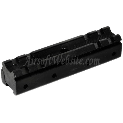 Base de montage pour lunette de visée CYMA 20 mm pour montage à queue d'aronde 12 mm, noire