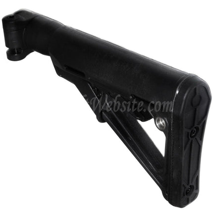 CYMA 6-Positions CTR Style Retractable Folding Stock For CYMA CM076 AK74 Series AEG Rifles Airsoft Black