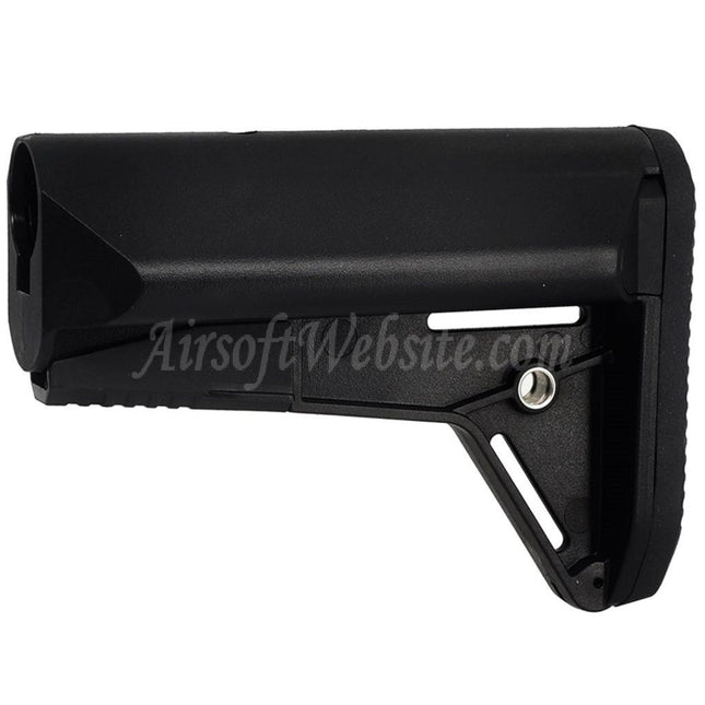 Crosse en polymère améliorée CYMA pour fusils AEG CYMA AR47 M4 série Airsoft noir