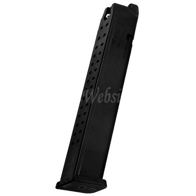 Action Army 50rd Gas Magazine Long Type For AAP-01 G17 G18C G34 G35 G-Series GBB Pistols Airsoft Black