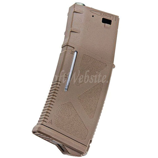 ARCTURUS Swappable 30/130rd Polymer Magazine For M4 M16 Series AEG Rifles Airsoft