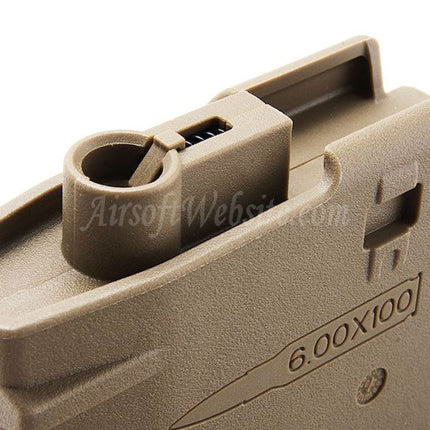 ARES 5pcs 130rd Mid-Cap Magazine For ARES AR308 SR25 M110 Series AEG Rifles Airsoft