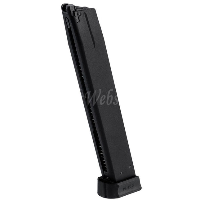 ASG 50rd Gas Magazine For ASG B&T USW A1 CZ-75 SP-01 Shadow 2 Series GBB Pistols Airsoft Black