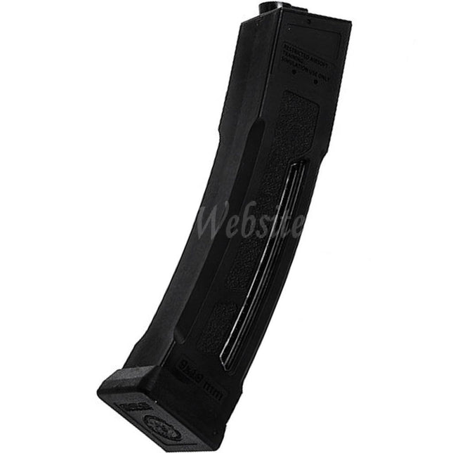G&G 130rd Mid-Cap Magazine For G&G PCC45 MXC9 Series AEG SMG Rifles Airsoft Black