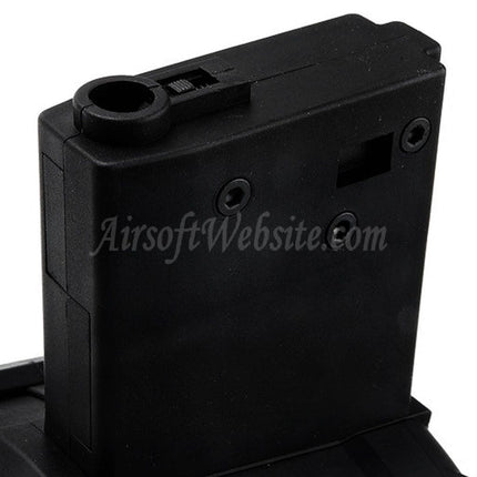Chargeur tambour polymère G&amp;G 2 300 cartouches pour fusils AEG G&amp;G M4 et M16, noir