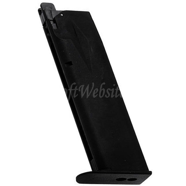 Guarder 25rd Aluminum Gas Magazine For Tokyo Marui P226 E2 Series GBB Pistols Airsoft Black