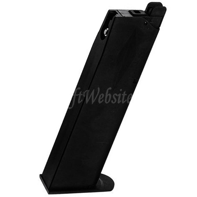 Guarder 25rd Aluminum Gas Magazine For Tokyo Marui P226 E2 Series GBB Pistols Airsoft Black