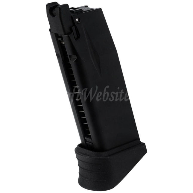 ICS 17rd Gas Magazine Short Type For ICS BLE-XPD BLE-XMK Compact Series GBB Pistols Airsoft Black