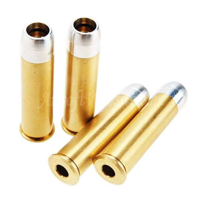 Lot de 6 cartouches métalliques King Arms pour revolvers à gaz King Arms Python.357 version 2, pistolets Airsoft