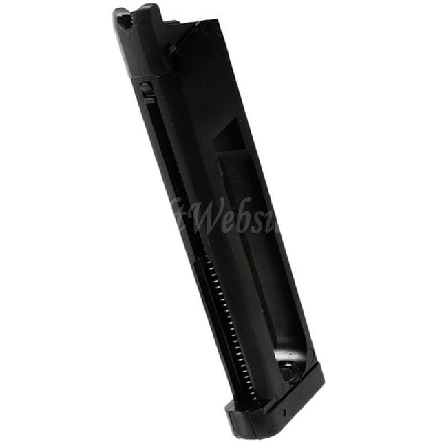 KJ Works 17rd Co2 Magazine (4.5mm BB) For KJ Works KP-07 MEU 1911 Series GBB Pistols Airsoft Black