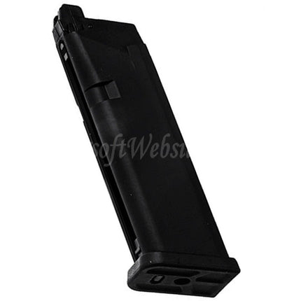 Chargeur à gaz TTI Airsoft 22 coups pour pistolets TP22 AAP-01 G17 G18C G34 G35 G-Series GBB, noir
