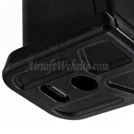 Chargeur à gaz TTI Airsoft 22 coups pour pistolets TP22 AAP-01 G17 G18C G34 G35 G-Series GBB, noir