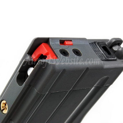 Chargeur à gaz VFC 30 coups V3 pour fusils VFC M4 Umarex série 416 GBB, gris airsoft