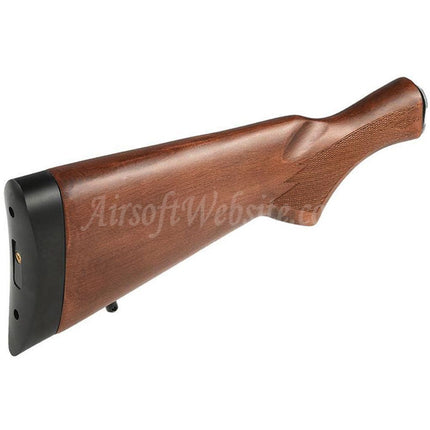 Golden Eagle Real Wood Fixed Stock with Gas Tank Suitable For Golden Eagle 8870 M870 Series Gas Pump Action Shotgun