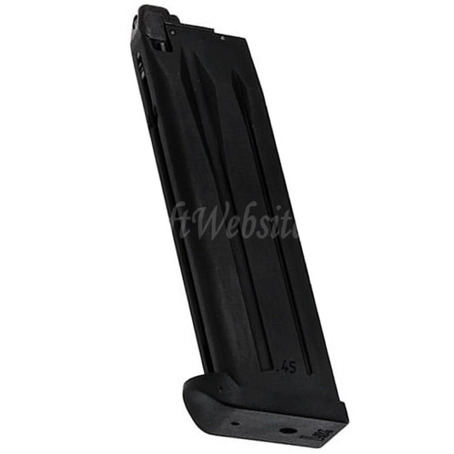 KWA 24rds Gas Magazine For Umarex KWA USP.45 Series GBB Pistols Airsoft Black