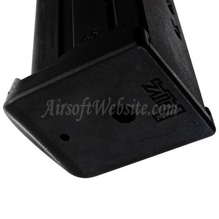 KWA 24rds Gas Magazine For Umarex KWA USP.45 Series GBB Pistols Airsoft Black