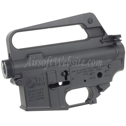 CYMA CGS COLT GAU-5AA Metal Body Upper Lower Receiver Suitable For CYMA CGS AR M4 Tokyo Marui M4 Series MWS GBB Rifles Airsoft Dark Grey