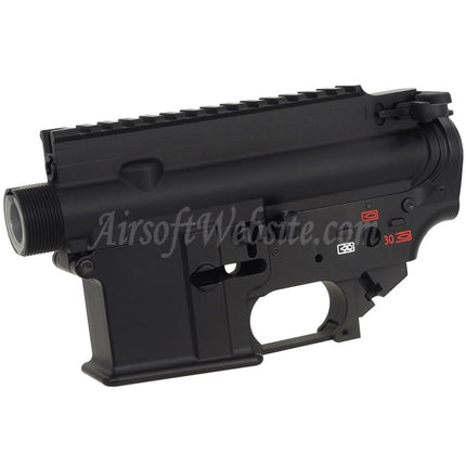 CYMA CGS Metal Body Upper Lower Receiver Suitable For CYMA CGS HK416C Tokyo Marui M4 Series MWS GBB Rifles Airsoft Black