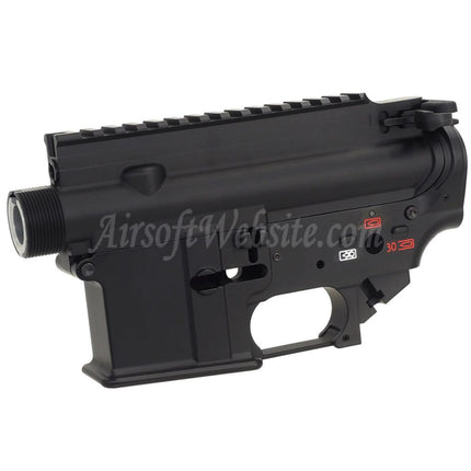 CYMA CGS 416C Style Metal Body Upper Lower Receiver Suitable For CYMA CGS HK416D Tokyo Marui M4 Series MWS GBB Rifles Airsoft Black