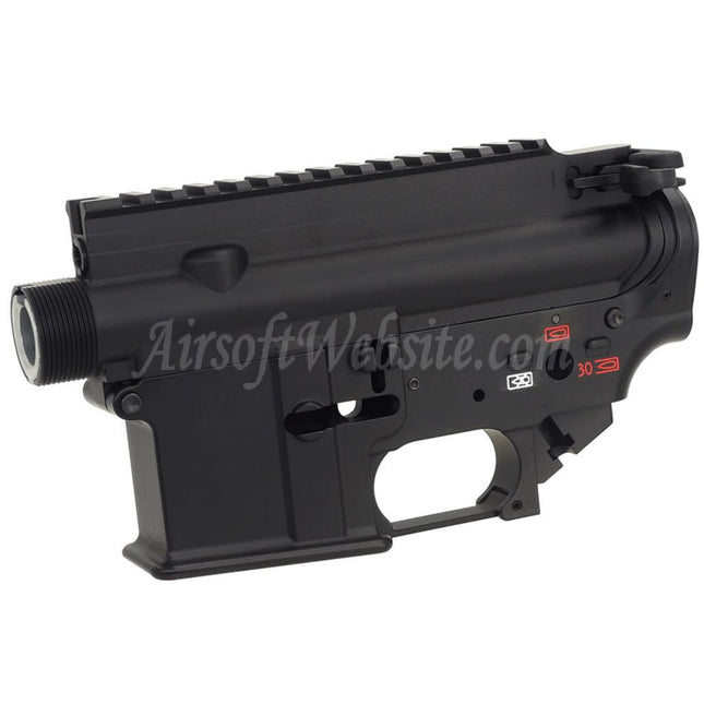 CYMA CGS 416C Style Metal Body Upper Lower Receiver Suitable For CYMA CGS HK416D Tokyo Marui M4 Series MWS GBB Rifles Airsoft Black