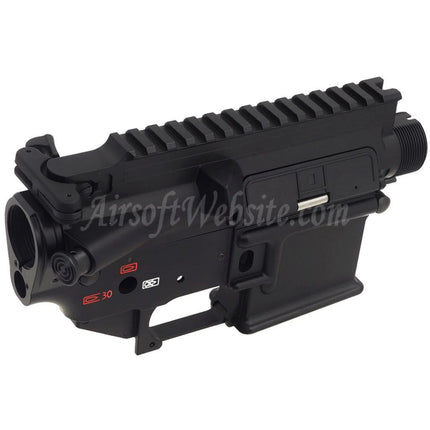 CYMA CGS 416C Style Metal Body Upper Lower Receiver Suitable For CYMA CGS HK416D Tokyo Marui M4 Series MWS GBB Rifles Airsoft Black